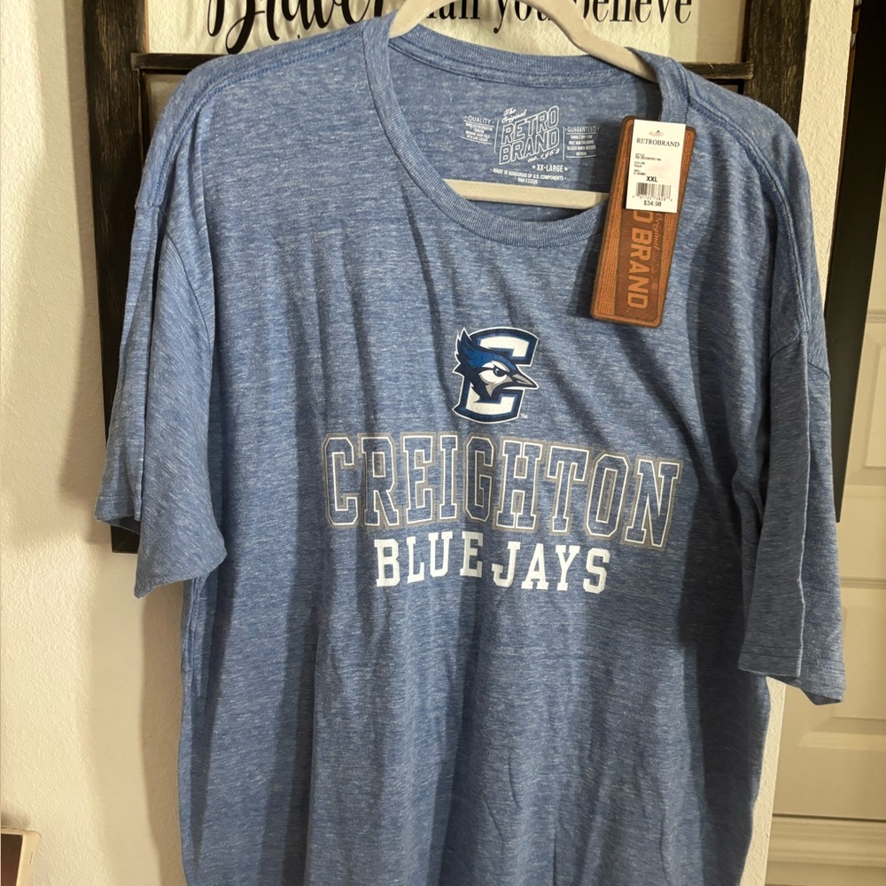 Blue Creighton Blue Jays Men's Shirt